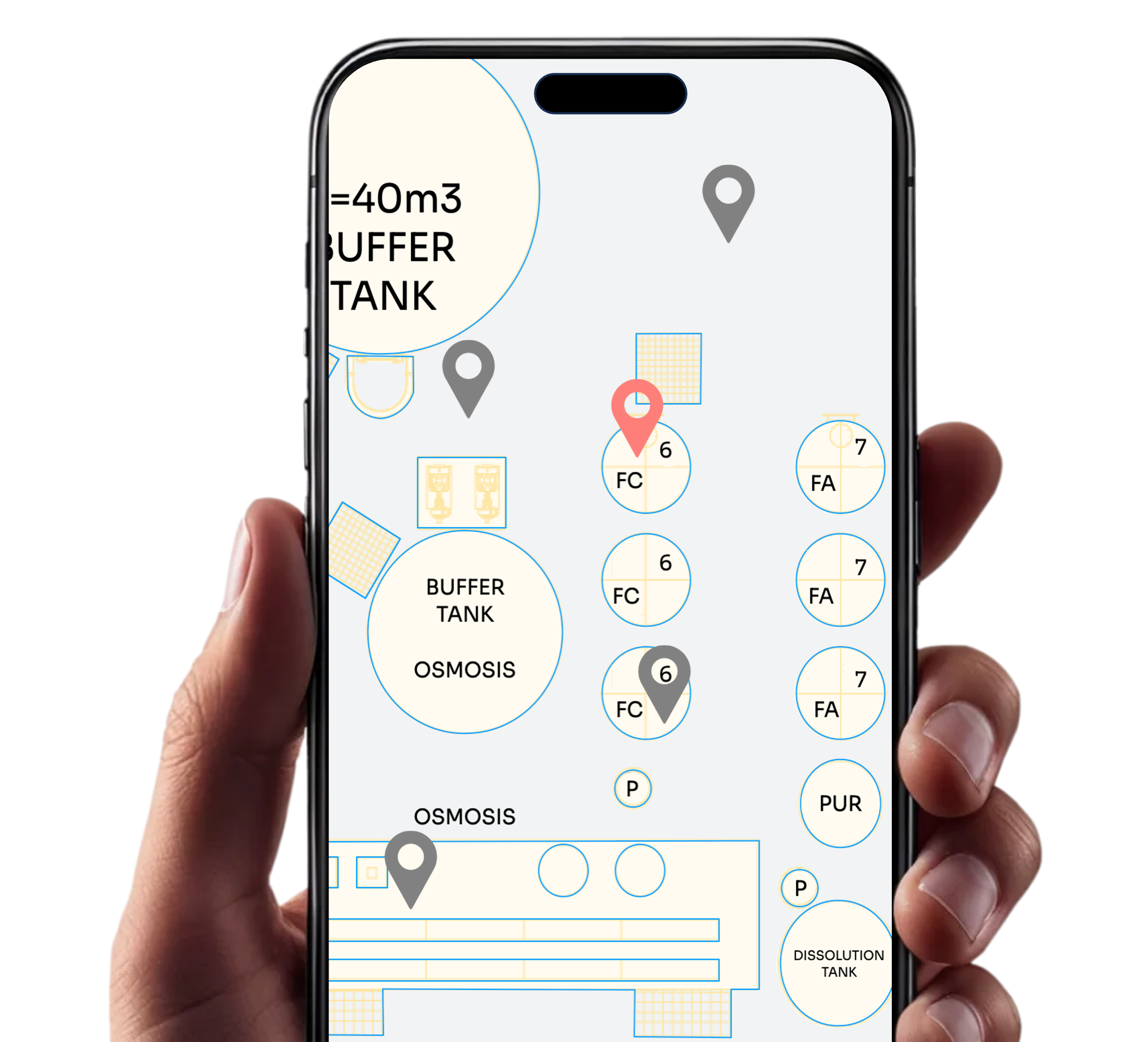 TxA app interface