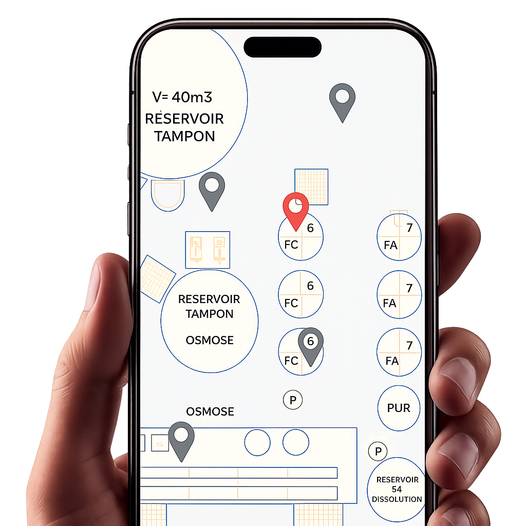 Interface de l application TxA