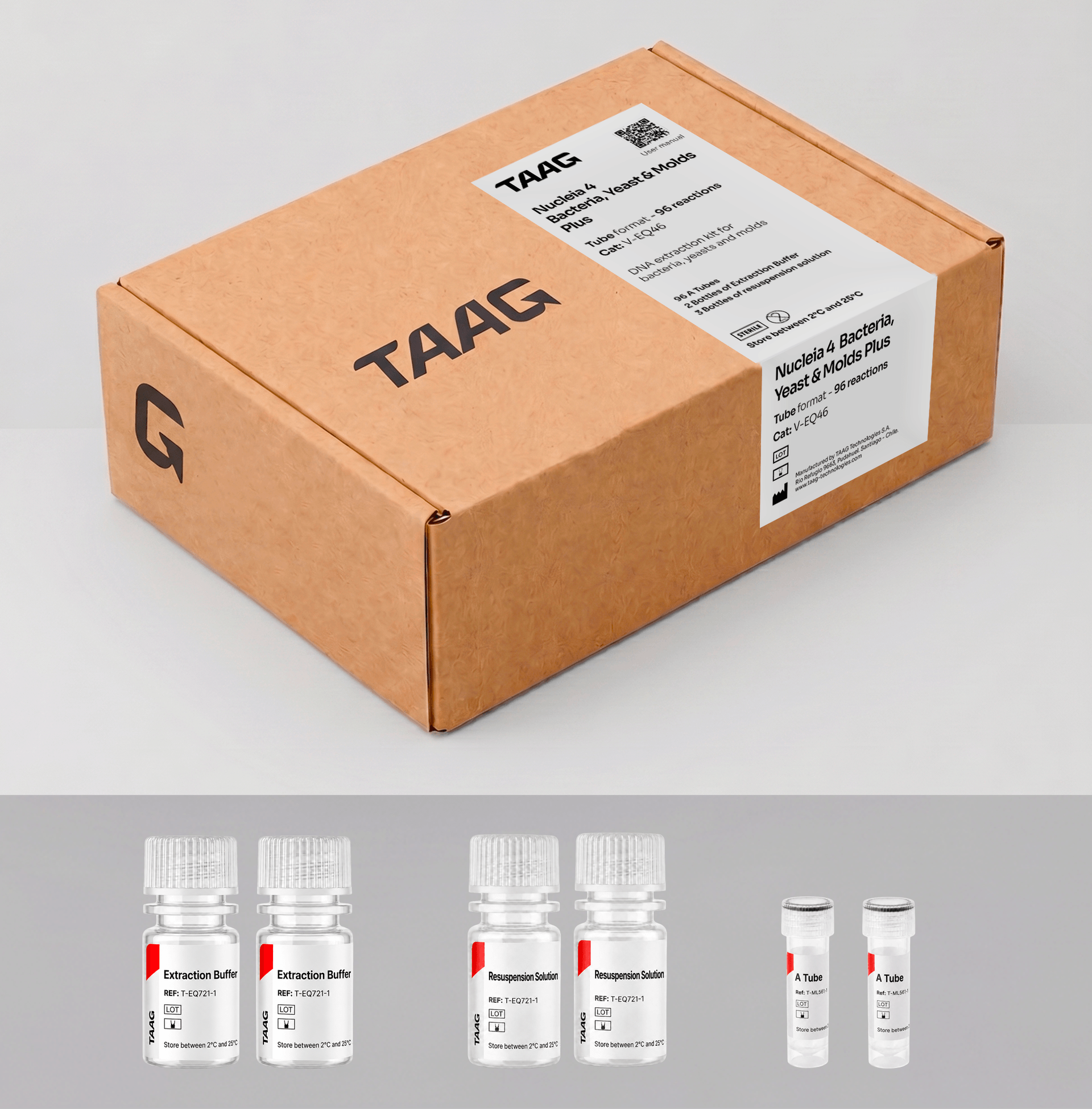 Nucleia 4 Bacteria, Yeast and Molds Plus