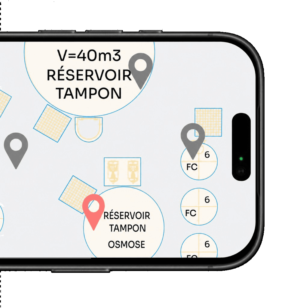 Application TxA sur un telephone
