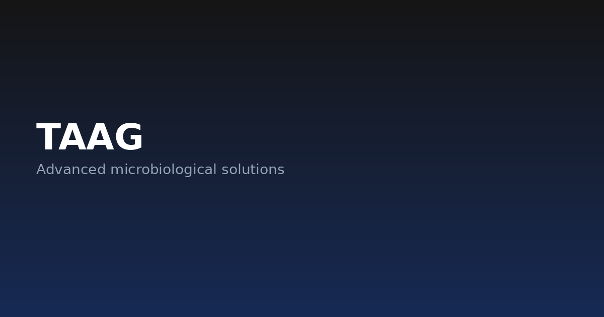 Detect biological risk early, before it spreads | TAAG